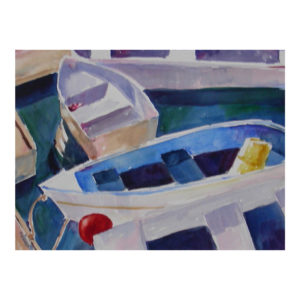 Rowboats at the Dock by Jim Hillis