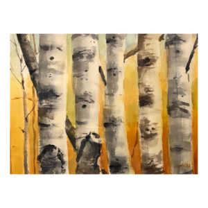 Six Birches by Jim Hillis